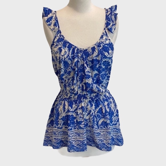 Mcginn silk print top - Picture 1 of 7